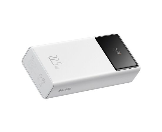 Батарея универсальная Baseus EnerFill FP41 30000MAh 22,5W PD QC White (E0027K01), изображение 4