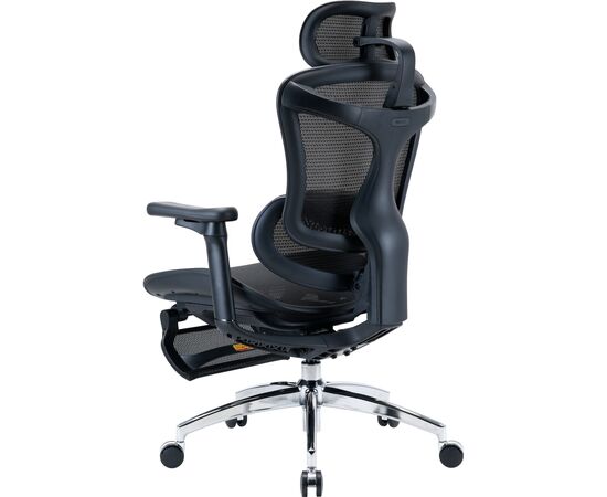 Офисное кресло Sihoo с подставкой для ног DORO C300L Mesh Black с подставкой для ног (DORO-C300L-A3-101-JT), изображение 6