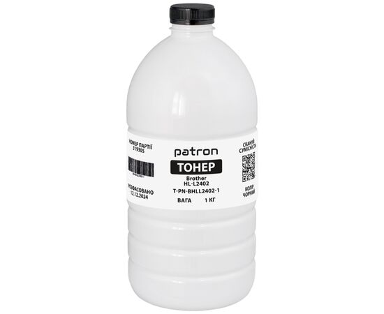 Тонер Brother HL-L2402 флакон, 1 кг Patron (PN-BHLL2402-1)