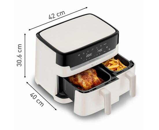 Мультипіч Tefal Dual Easy Fry Essential White (EY901AE0), зображення 3