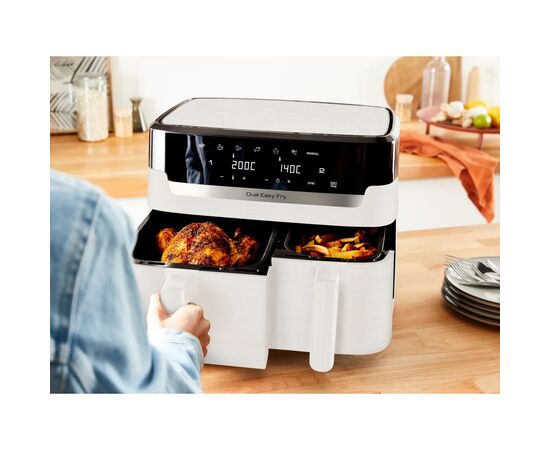 Мультипіч Tefal Dual Easy Fry Essential White (EY901AE0), зображення 4