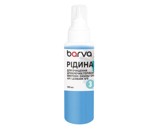 Чистящая жидкость Barva №3 Brother/Canon/Epson/HP/Lexmar print head pigment 100 мл (F5-020-100)