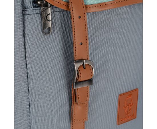 Рюкзак для ноутбука Bagland Successful 17L 299 Grey/Tiffany blue 0050466 (63751154), зображення 5