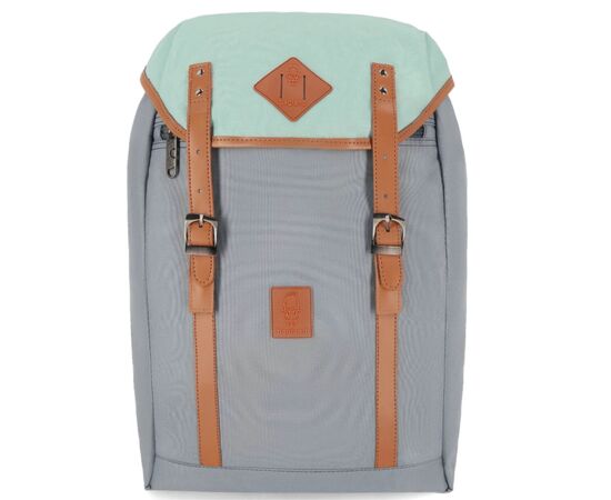 Рюкзак для ноутбука Bagland Successful 17L 299 Grey/Tiffany blue 0050466 (63751154)