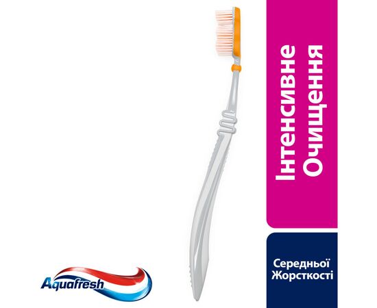 Зубная щетка Aquafresh Intense Clean Средней жесткости (5054563927835), изображение 4