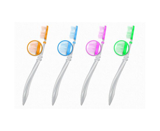 Зубная щетка Aquafresh Intense Clean Средней жесткости (5054563927835), изображение 7