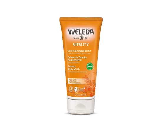 Гель для душа Weleda Sea Buckthorn Creamy Body Wash 200 мл (7611916124518)