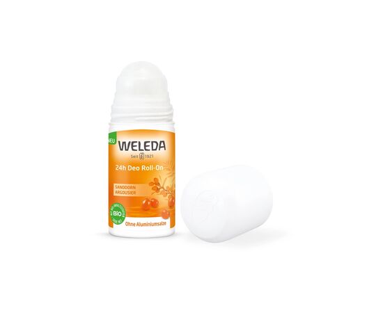 Дезодорант Weleda Sea Buckthorn 24h Deo Roll-On 50 мл (4001638502399), изображение 2