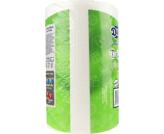 Бумажные полотенца Диво 2 слоя 250 отрывов 1 рулон (4820003838464), изображение 4