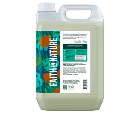 Гель для душа Faith in Nature Натуральный С кокосом 5 л (708002900372), изображение 2