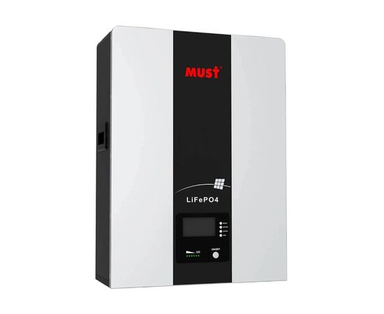 Батарея LiFePo4 Must 51.2V - 100Ah (LP16-48100)