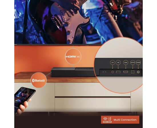 Акустическая система Hisense HS2000 Black (20014893), изображение 6