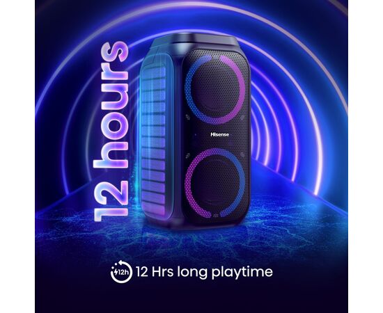 Акустическая система Hisense Party Rocket 160 Black (20013565), изображение 11