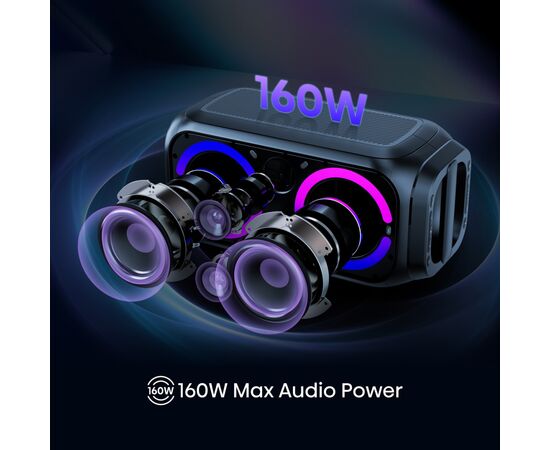 Акустическая система Hisense Party Rocket 160 Black (20013565), изображение 6