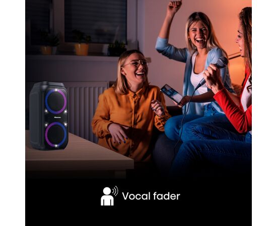 Акустическая система Hisense Party Rocket 160 Black (20013565), изображение 8