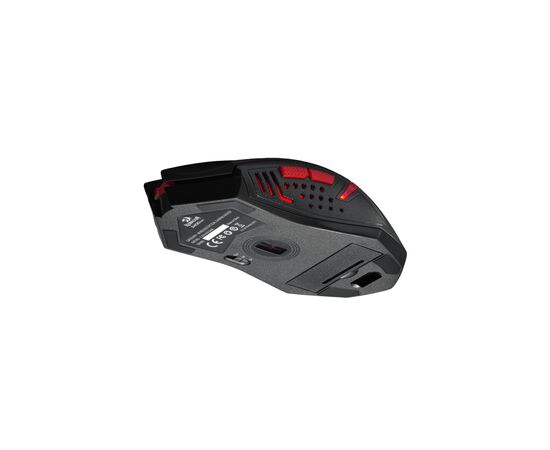 Мышка Defender M601WL-BA Wireless + mouse pad Black/Red (78227), изображение 4