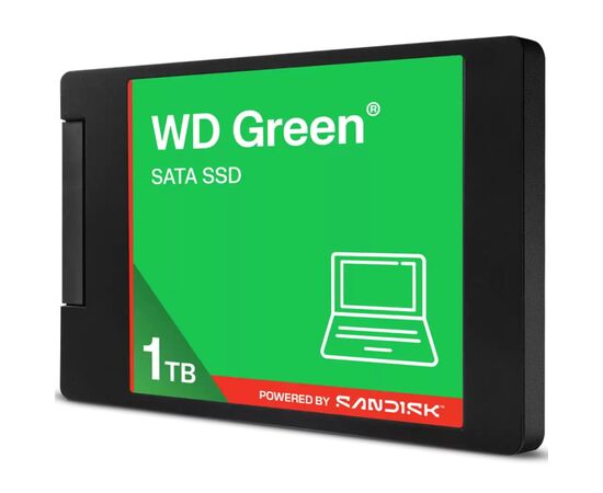 Накопитель SSD 2.5" 1TB GREEN WD (WDS100T5G0A-00CPT0), изображение 2
