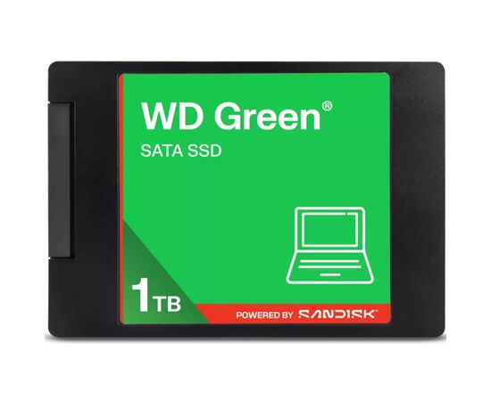 Накопитель SSD 2.5" 1TB GREEN WD (WDS100T5G0A-00CPT0)