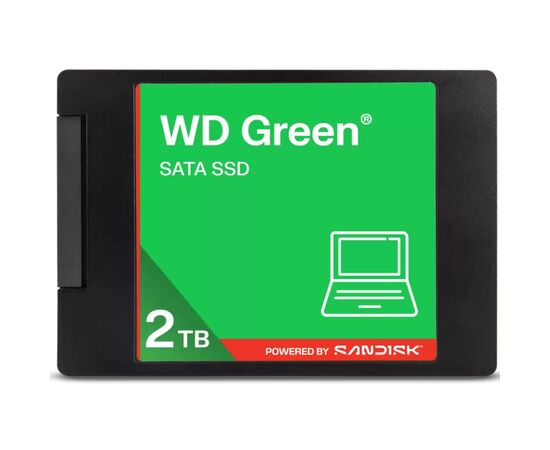 Накопитель SSD 2.5" 2TB GREEN WD (WDS200T5G0A-00CPT0)