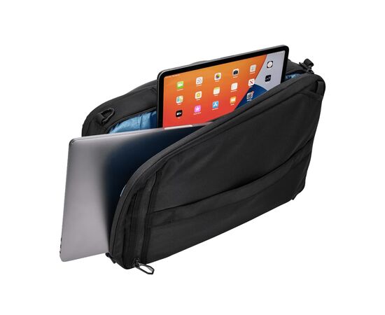 Сумка для ноутбука Thule 15.6 Accent Recycled Convertible TACLB-2116 black 26x31x38 см (3205383), зображення 2