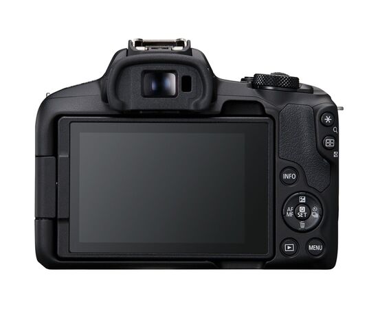 Цифровой фотоаппарат Canon EOS R50 + RF-S 18-45 IS STM + RF 75-300 Black (5811C150BA), изображение 2