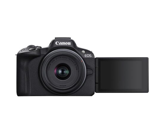 Цифровой фотоаппарат Canon EOS R50 + RF-S 18-45 IS STM + RF 75-300 Black (5811C150BA), изображение 7