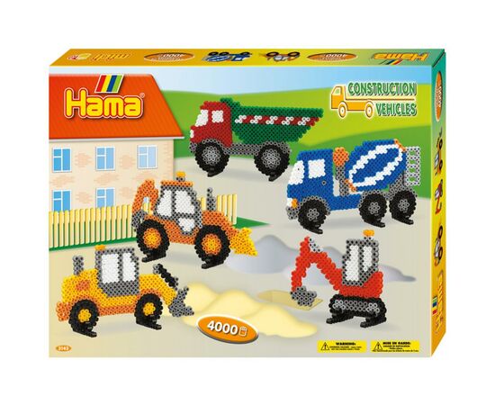 Набор для творчества Hama Midi Строительные машины (3143)