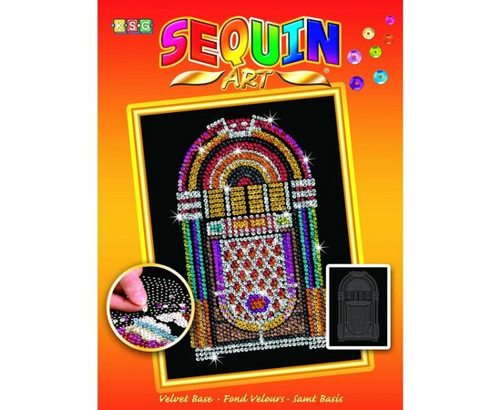 Набор для творчества Sequin Art ORANGE Jukebox (SA1515), изображение 2