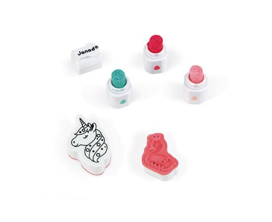 Набор для творчества Janod Штампы Смайлы 50 шт (J07801), изображение 4