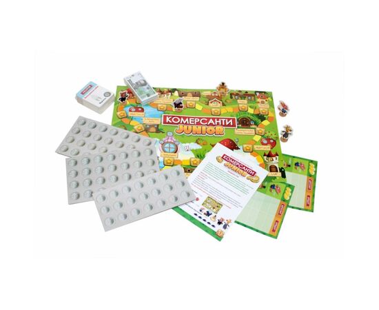 Настольная игра Ранок Финансово-экономическая игра. Коммерсанты JUNIOR (4823076149574), изображение 2