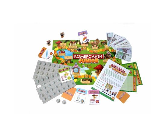 Настольная игра Ранок Финансово-экономическая игра. Коммерсанты JUNIOR (4823076149574), изображение 3