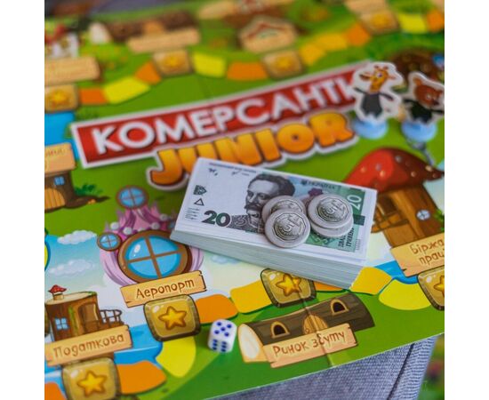 Настольная игра Ранок Финансово-экономическая игра. Коммерсанты JUNIOR (4823076149574), изображение 4
