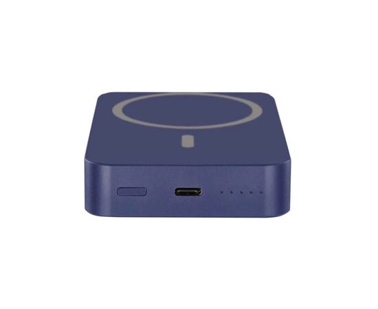 Батарея универсальная EMOS 10000mAh WI1046, 20W, Wireless, blue (B0551BL), изображение 9