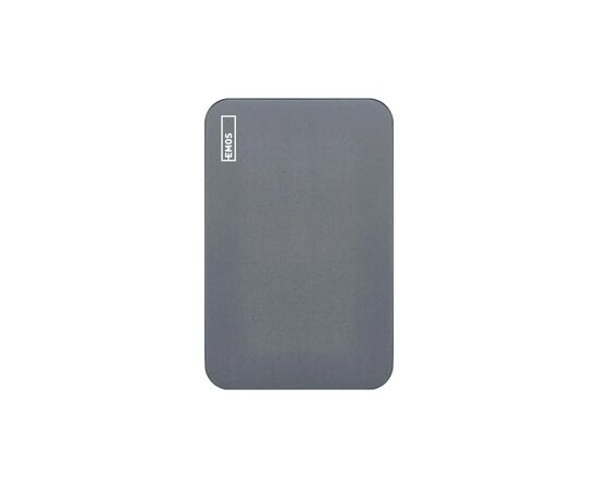 Батарея универсальная EMOS 10000mAh WI1046, 20W, Wireless, grey (B0551GY), изображение 2