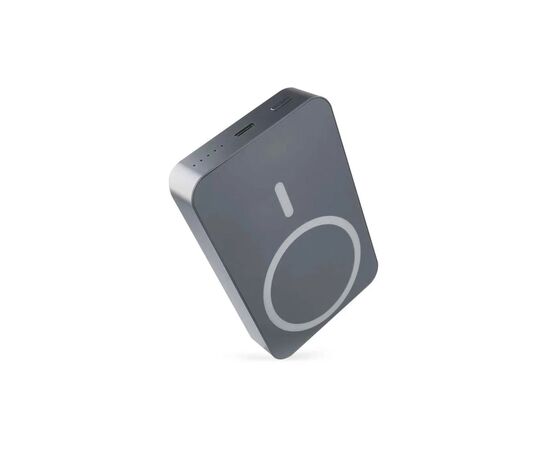 Батарея универсальная EMOS 10000mAh WI1046, 20W, Wireless, grey (B0551GY), изображение 3