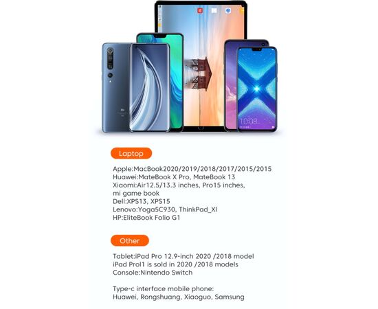 Дата кабель USB-C to USB-C 0.5m 100W black Essager (EXCTT1-XCB01), изображение 8