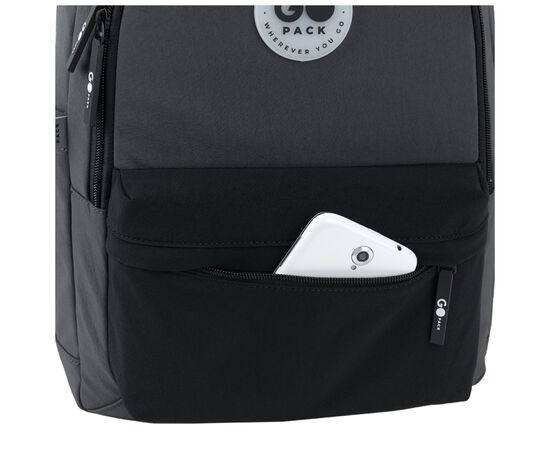 Рюкзак школьный GoPack Education Teens 141L чорний, сірий (GO26-141L-4), изображение 7