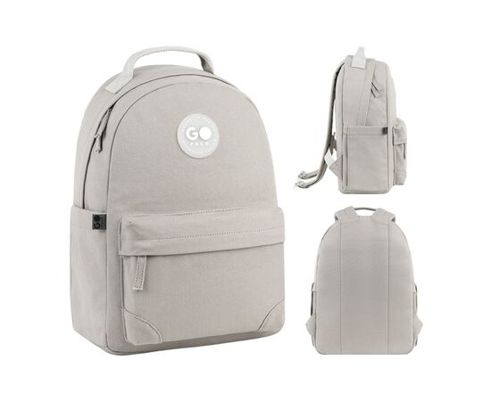 Рюкзак шкільний GoPack Education Teens 147M бежевий (GO26-147M-4)