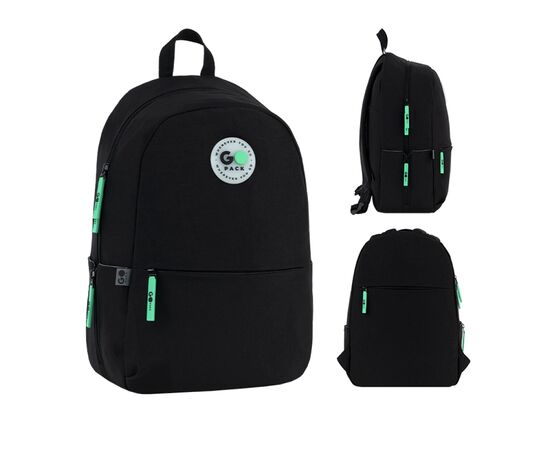Рюкзак школьный GoPack Education Teens 188M-4 чорний (GO26-188M-4)