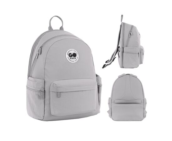 Рюкзак школьный GoPack Education Teens 2510M сірий (GO26-2510M-2)