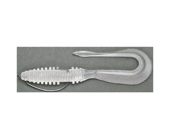 Силикон рыболовный Keitech Mad Wag Mini 3.5'' (10 шт/уп) 302 Plum Green FLK (1551.07.56), изображение 3