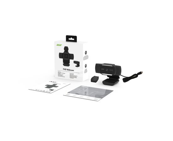 Веб-камера Acer FHD Webcam Black (HP.EXPBG.019), изображение 2