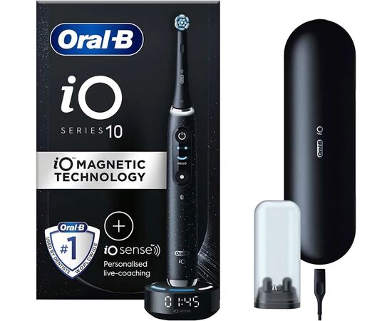 Электрическая зубная щетка Braun Oral-B iO Series 10 iOM10.1B4.2AD Black, изображение 2