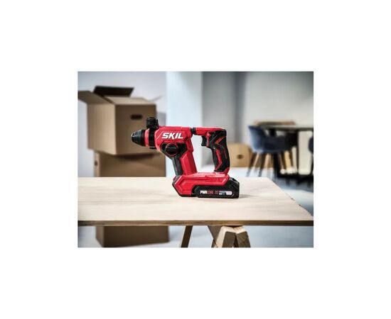 Перфоратор Skil 3821 CA, Li-Ion 20V, аккумуляторный бесщеточный (Без АКБ и ЗУ) (RH1E3821CA), изображение 9