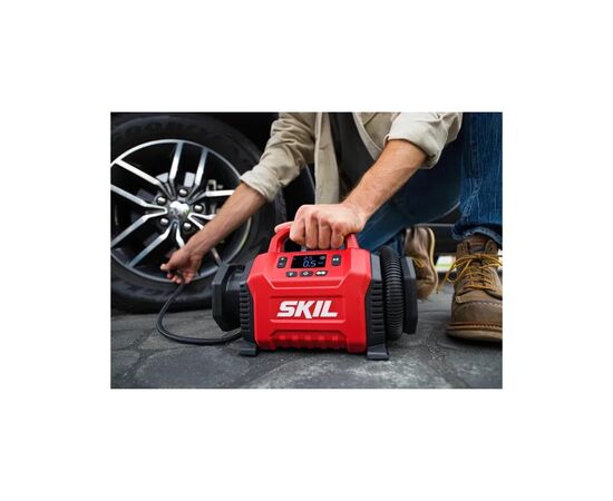 Автомобильный компрессор Skil 3153 CA (Без АКБ и ЗУ) (VA1E3153CA), изображение 2