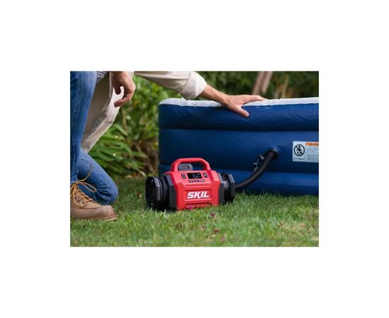Автомобильный компрессор Skil 3153 CA (Без АКБ и ЗУ) (VA1E3153CA), изображение 3