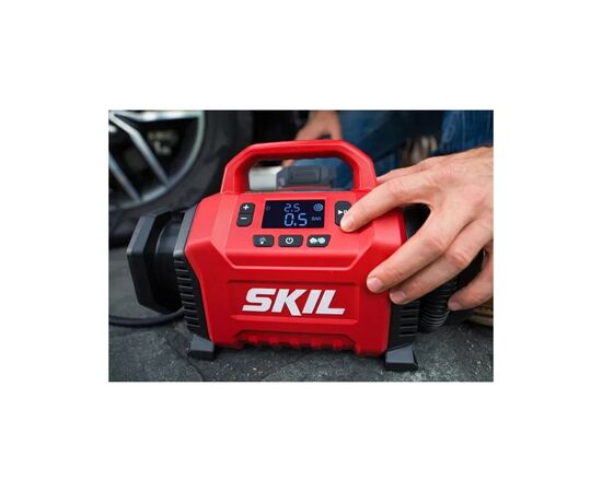 Автомобильный компрессор Skil 3153 CA (Без АКБ и ЗУ) (VA1E3153CA), изображение 6