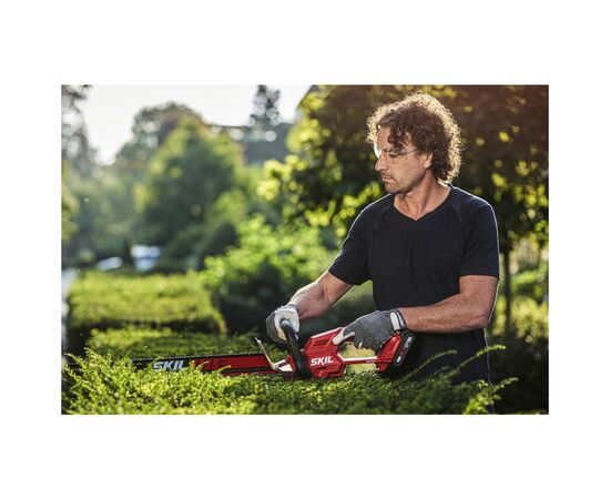 Кусторез Skil аккумуляторный бесщеточный 0440 CA Li-Ion 20V, 2.5Ah (GH1E0440CA+BC1E3110A), изображение 9