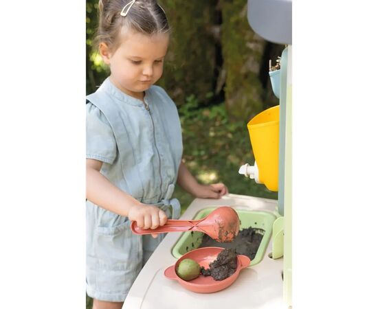 Игровой домик Smoby Life "Садівник" з кухнею та мийкою, 16 аксес., 132х144х140 см (7600810505), изображение 7