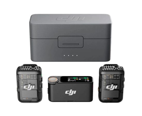 Микрофон DJI Mic 2 (2 TX + 1 RX + Charging Case) (CP.RN.00000325.01)